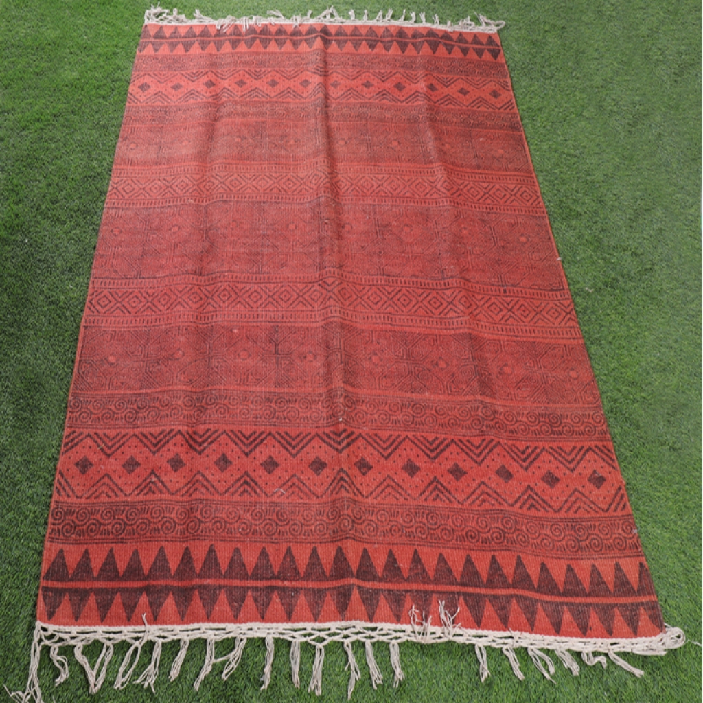 JUTE ALL OVER PRINTED RUGS & CARPETS