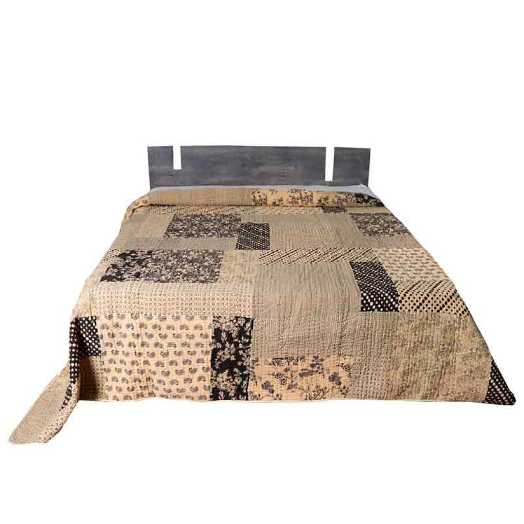COTTON PATCH WORK ALL OVER PRINTED BED QUILTS FOR DECOR HOME