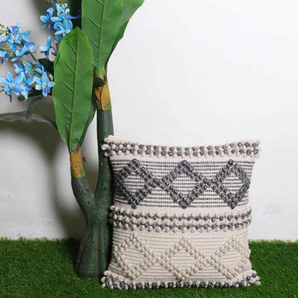 PRINTED DESIGNER EMBROIDERY CUSHION COVER FOR DECOR HOME