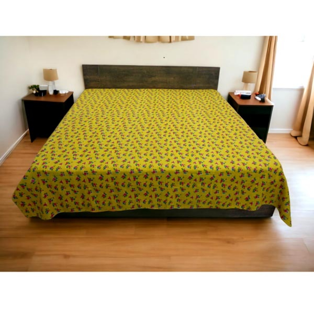 Handmade Cotton Kantha Bed Cover