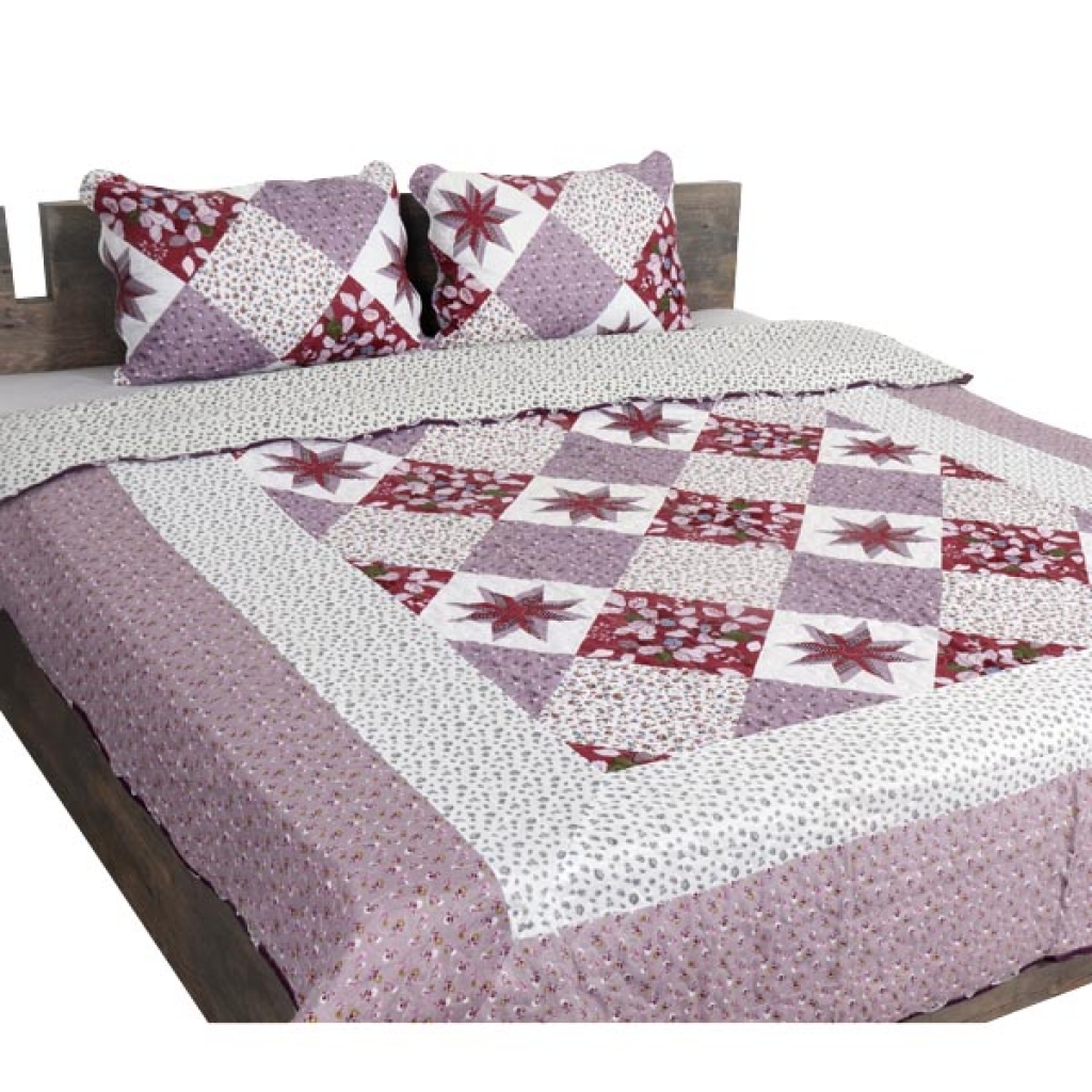 HANDMADE INDIAN PURE COTTON DESIGNER QUILTED