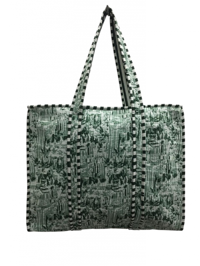 COTTON QUILTED TOTE BAGS