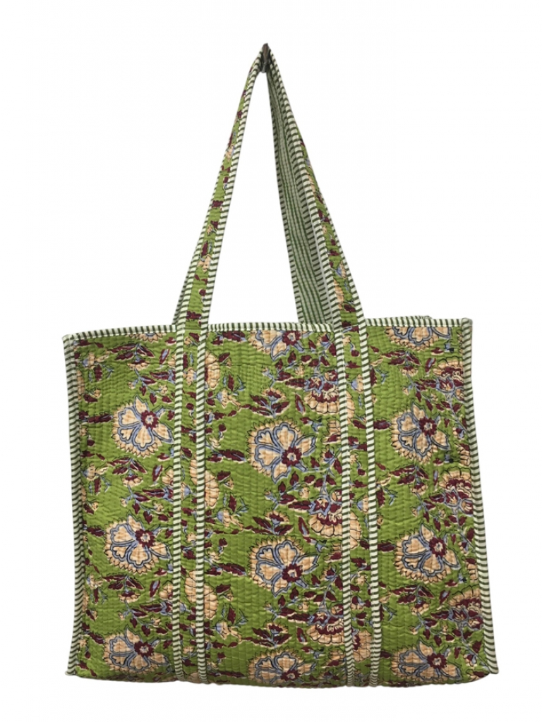 COTTON QUILTED TOTE BAGS